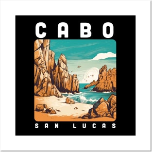 Cabo San Lucas Souvenir Mexico Family Group Trip Vacation Posters and Art